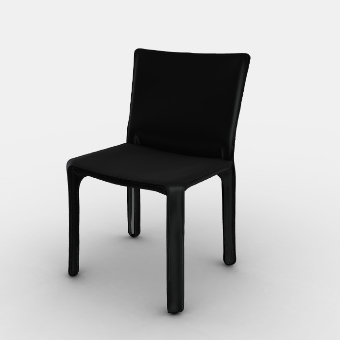 CAB 馬鞍皮無扶手椅