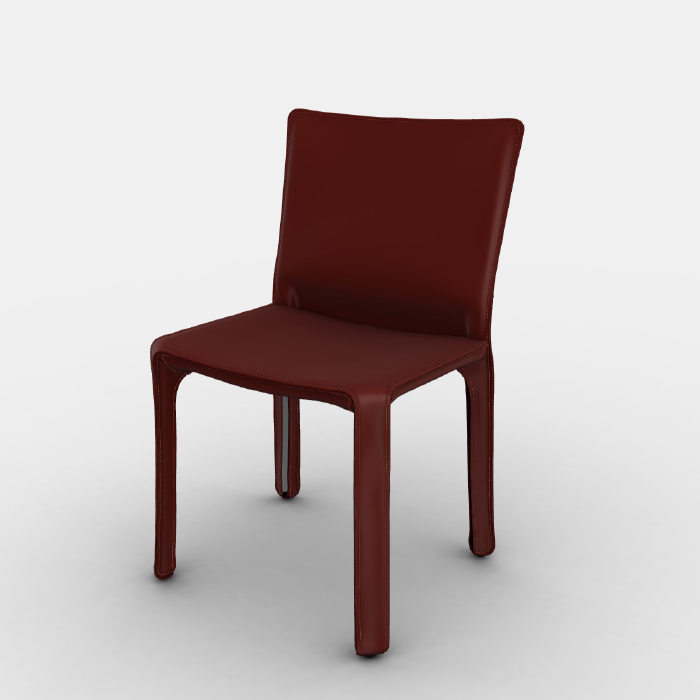 CAB 馬鞍皮無扶手椅