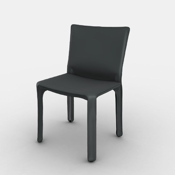 CAB 馬鞍皮無扶手椅