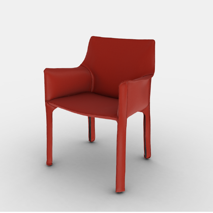 CAB 馬鞍皮扶手椅