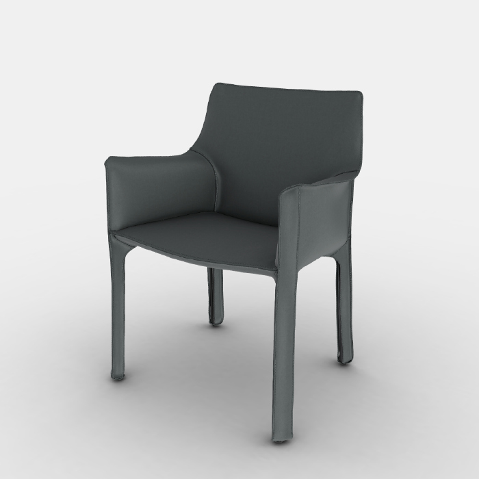 CAB 馬鞍皮扶手椅