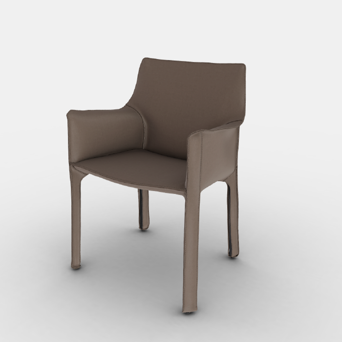 CAB 馬鞍皮扶手椅