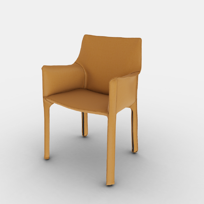 CAB 馬鞍皮扶手椅